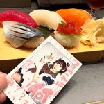 おさかなセンター イチノイチ - これは♡お寿司『三陸づくし』たね！♡