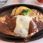 くまもと中央カントリークラブ - 国産牛ハンバーグ