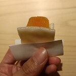 鮨 由う - カラスミ餅