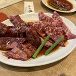 焼肉横山 - イチボ＆ハラミ