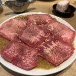 焼肉横山 - 塩タン塩ダレ