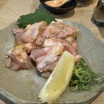 焼肉横山 - ギアラ（アカセン）の柚子胡椒焼き