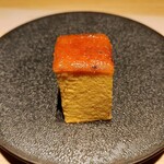 鮨 由う - 芝海老入り卵焼き