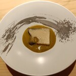 鮨 由う - 黒アワビ　肝ソース