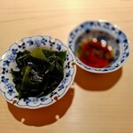 鮨 由う - 三陸産の生ワカメ