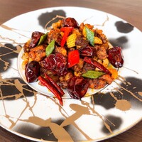 中国料理 滄 - 鶏肉とカシューナッツの激辛 スパイシー炒め