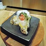 ミアスタンド - 牡蛎カルパッチョ？