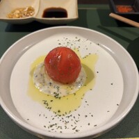 ビールと羊 - 丸いのがかわいいソース美味しいから何度もつけてしまった