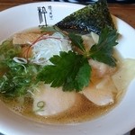 麺's食堂 粋蓮 - 限定ラーメン：鯛煮干しワンタン麺