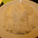 中華厨房あんにん - 麻婆豆腐定食　１０２０円　ライスのアップ　【　２０１４年１０月　】