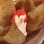 杉田もつ肉店 - でかい！ジャガめんたい