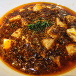 麻婆豆腐定食　１０２０円　麻婆豆腐の　【　２０１４年１０月　】