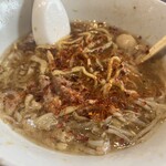 ラーメン二郎 - 後半の味変した激ウマ最終形態