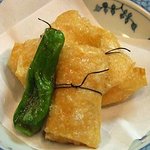 あじ彩 - あじ彩 「湯葉の海老しんじょ包み揚げ」