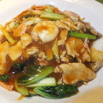 中華厨房あんにん - 五目あんかけ焼きそば　８００円　【　２０１４年１０月　】