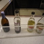 山査園 - 2012年の試飲ボトル(果実酒)