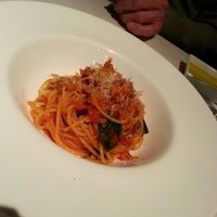 THE KAWABUN NAGOYA - 
                  サルシッチャとほうれん草のトマトソース
                  