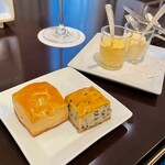 東京ステーションホテル ロビーラウンジ - スコーンとかぼちゃのディップ