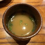 京極寿司 - 味噌汁