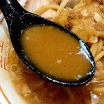 麺屋 真心 - 微乳化スープ