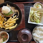 ステーキ&ハンバーグ 前田亭 幸手店 - 和風おろしハンバーグ（150g）ランチ