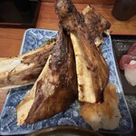 備長炭火焼 じげ - 鮪かま（中）炭火焼き