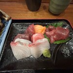 備長炭火焼 じげ - お刺身