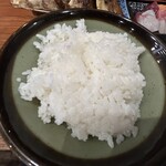 備長炭火焼 じげ - ご飯