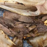 備長炭火焼 じげ - 鮪かま（中）炭火焼きはたくさん身が取れるのは最高です！！