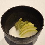 モトイ - デザート①
      青林檎とセロリ