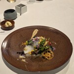 モトイ - 前菜⑤
      ◾色々なお野菜とシノワのコンディマン