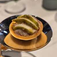 モトイ - 無花果と鴨のリエットのタルト