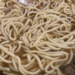 もつ鍋専門店 元祖 もつ鍋 楽天地 - 麺も美味い