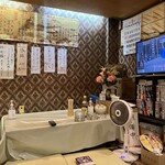 北京飯店 - 店内の小上がり