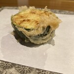 天ぷら よこい - ズッキーニ