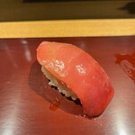 築地 男前鮓 - 男前中トロ