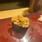 築地 男前鮓 - 納豆