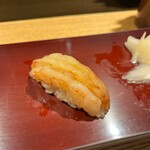 築地 男前鮓 - 赤海老