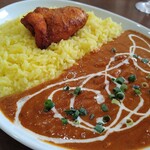 ナンハウス - ティッカキーマライスセット