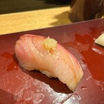 築地 男前鮓 - はまち