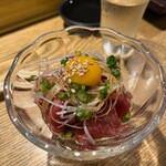 築地 男前鮓 - ほほ肉ゆっけ