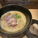 焼きあご塩らー麺 たかはし - オマール海老冷やしそば　1280円