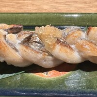 雨後晴 青山 - 太刀魚の網代焼き