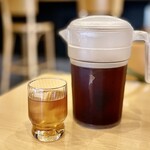 らーめん いまるや - ポットサービスの麦茶✩.*˚