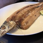 シウンカフェ - 魚の干物（さんま）