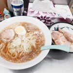 ラーメンショップ - Aセット 半チャーシュー丼