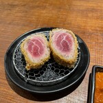 とんかつ ここまでやるか。 - やま幸のマグロかつ