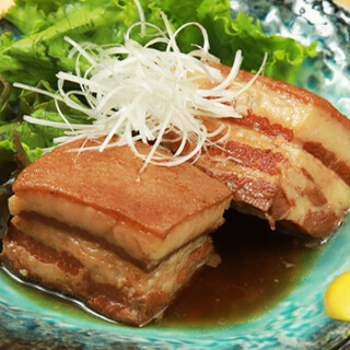 【新旧名物が特におすすめ】ラフテー&ソーキのガリペパ焼き