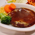 珈水亭 熊谷駅ビルAZ店 - デミグラスハンバーグ