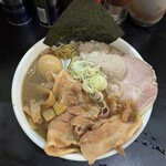 一条流がんこ総本家分家四谷荒木町 - 真鱈の白子10kgの100SPラーメン・つけ玉・味玉